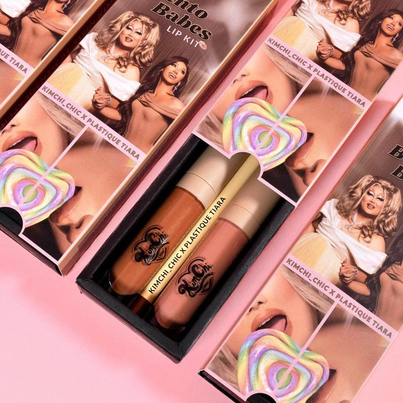 KIMCHI X PLASTIQUE Nude Sensation: Bento Babes Lip Kit