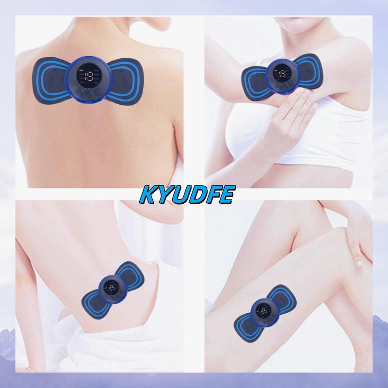 KYUDFE Dual Control Neck  with 8 Modes & 19 Levels, 5 Replacement Patches Included - Personal Care Appliance for Neck