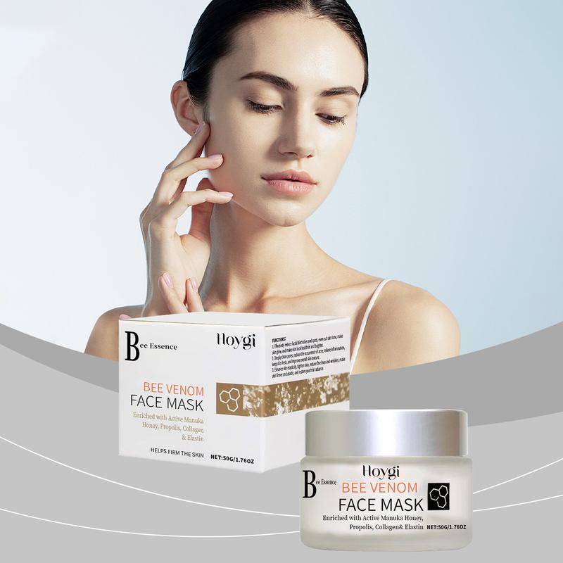 Hoygi Propolis Mask Moisturizes, Brightens, Clears Pores, Soothers, Moisturizes And Firming Skin Facial Care Mask medicube  peel Bee Honey green  mask deep  collagen Skincare Comfort Skincare Comfort