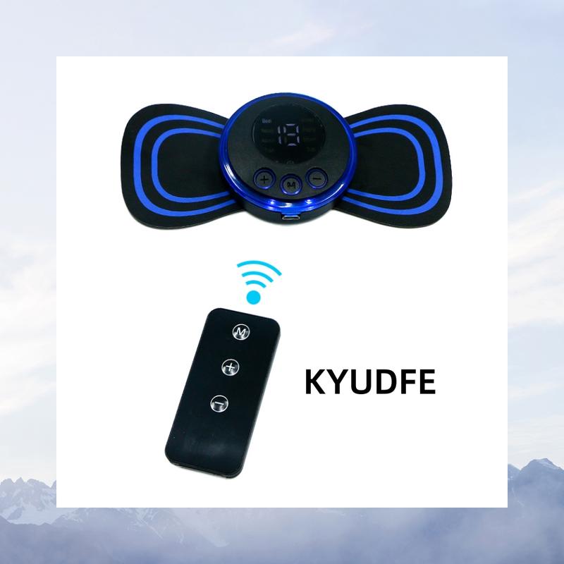 KYUDFE Dual Control Neck  with 8 Modes & 19 Levels, 5 Replacement Patches Included - Personal Care Appliance for Neck