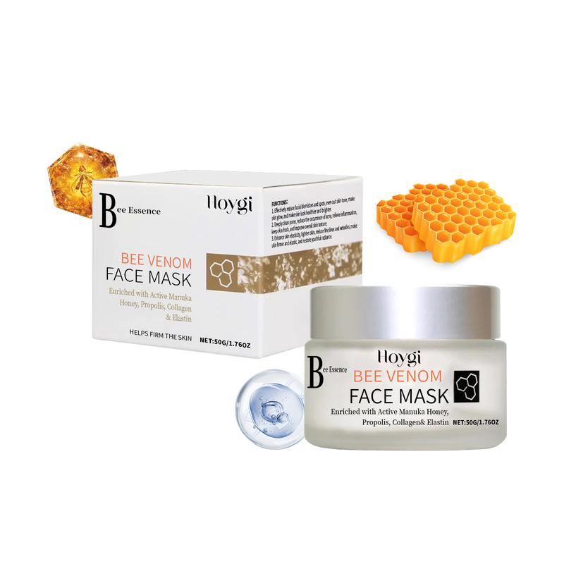 Hoygi Propolis Mask Moisturizes, Brightens, Clears Pores, Soothers, Moisturizes And Firming Skin Facial Care Mask medicube  peel Bee Honey green  mask deep  collagen Skincare Comfort Skincare Comfort